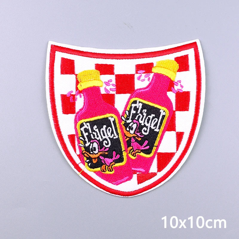 Bügelaufkleber - Frosch