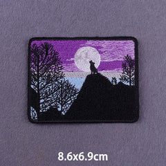 Bügelaufkleber - Wolf