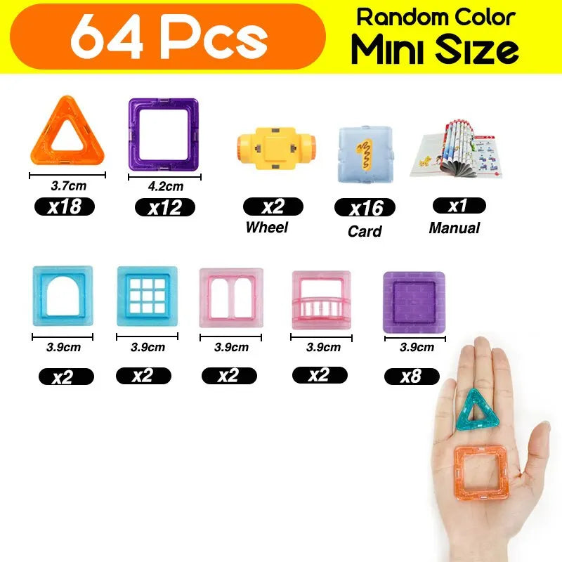 Magnetbausteine - STEM-Konstruktionsset für Kinder