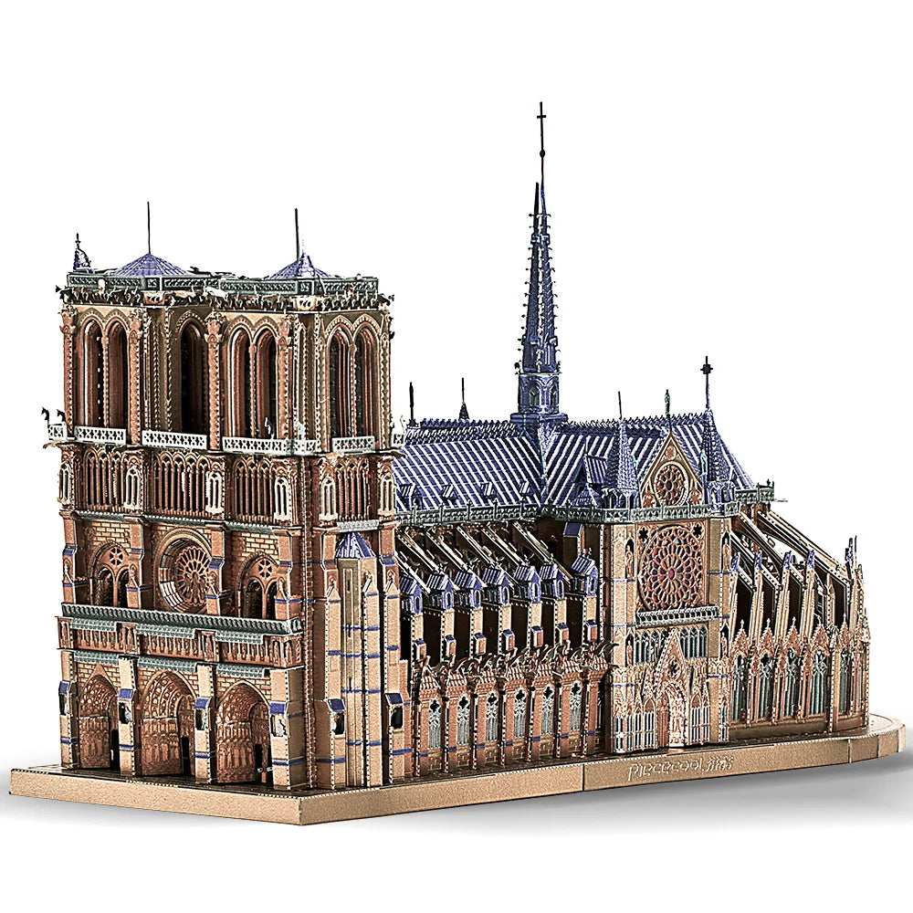3D Metall-Puzzle - Notre Dame
