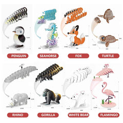 3D Puzzle - Cartoon Dinosaurier