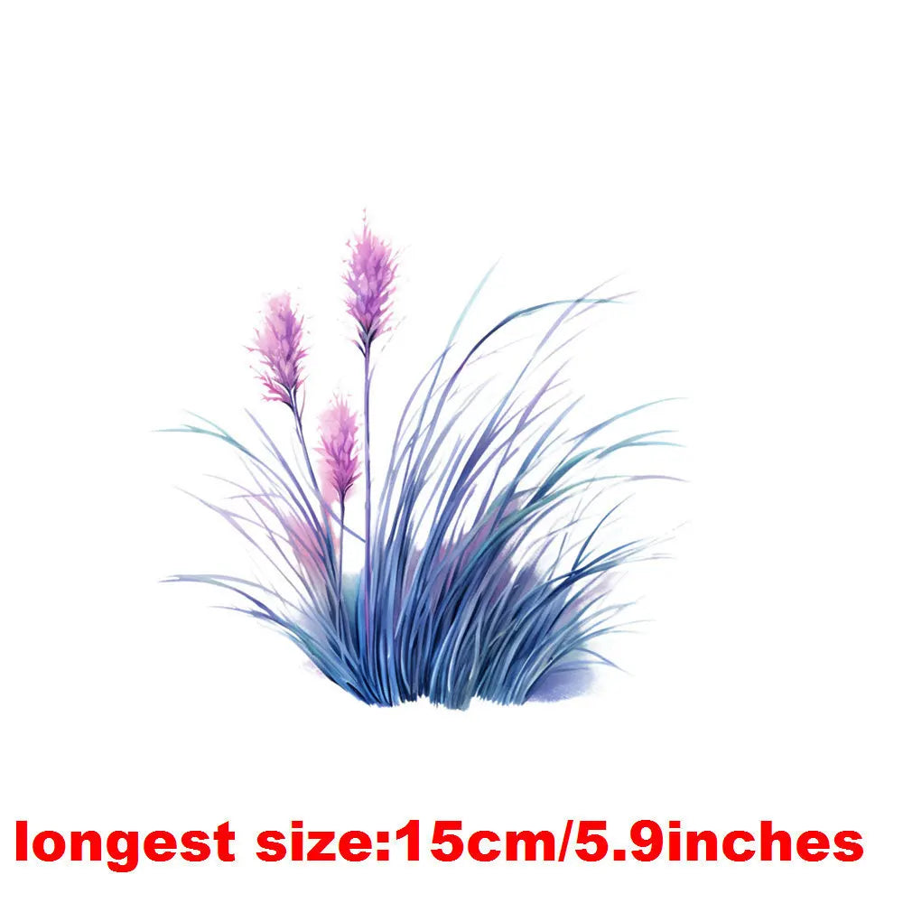 Bügelaufkleber - 15cm Bunter Igel