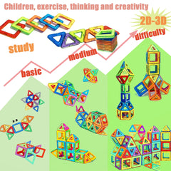 Magnetbausteine - Kreatives Denkspielzeug für Kinder