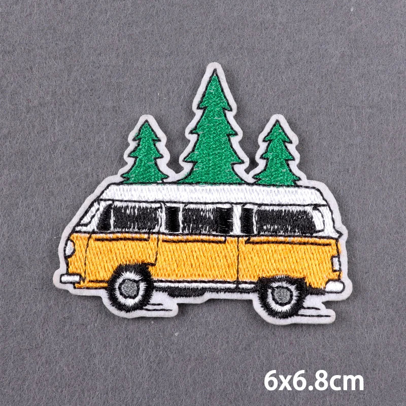 Bügelaufkleber - Wildblume