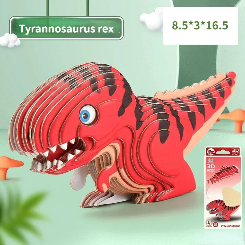 3D Puzzle - Jurassic Dinosaurier