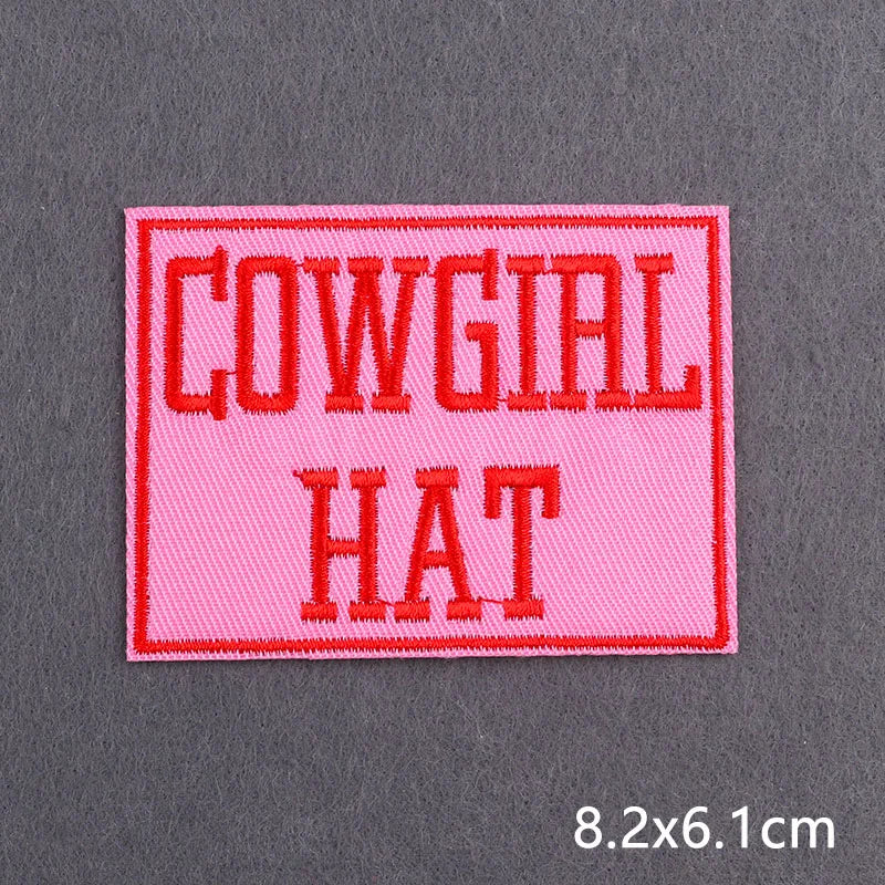 Bügelaufkleber - Cowboy