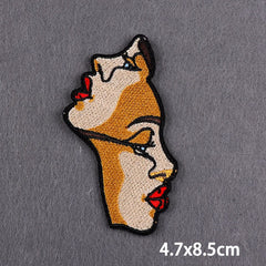 Bügelaufkleber - Böser Blick