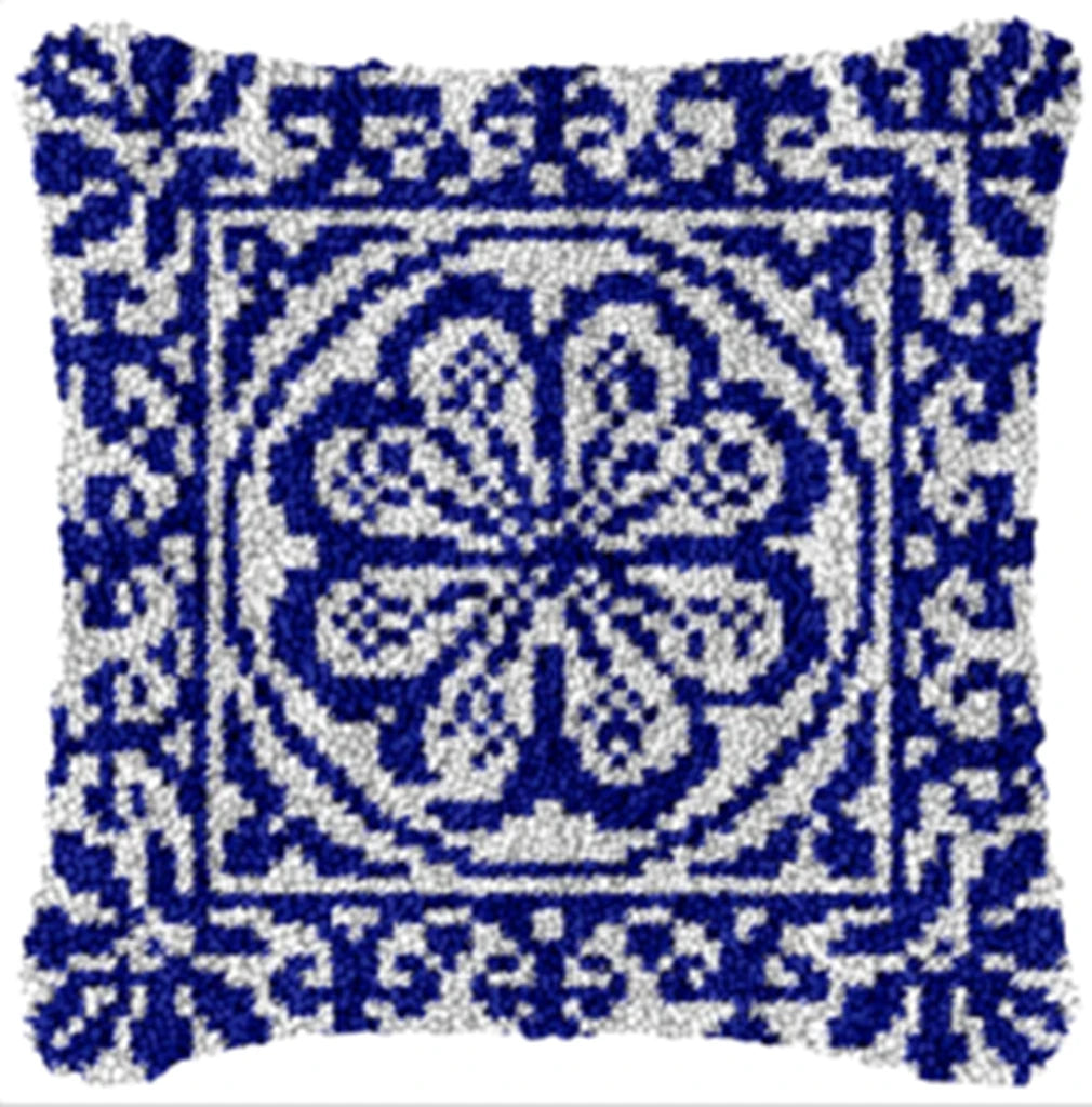 Knüpfset - Geometrie‑Muster Knüpfteppich‑Set