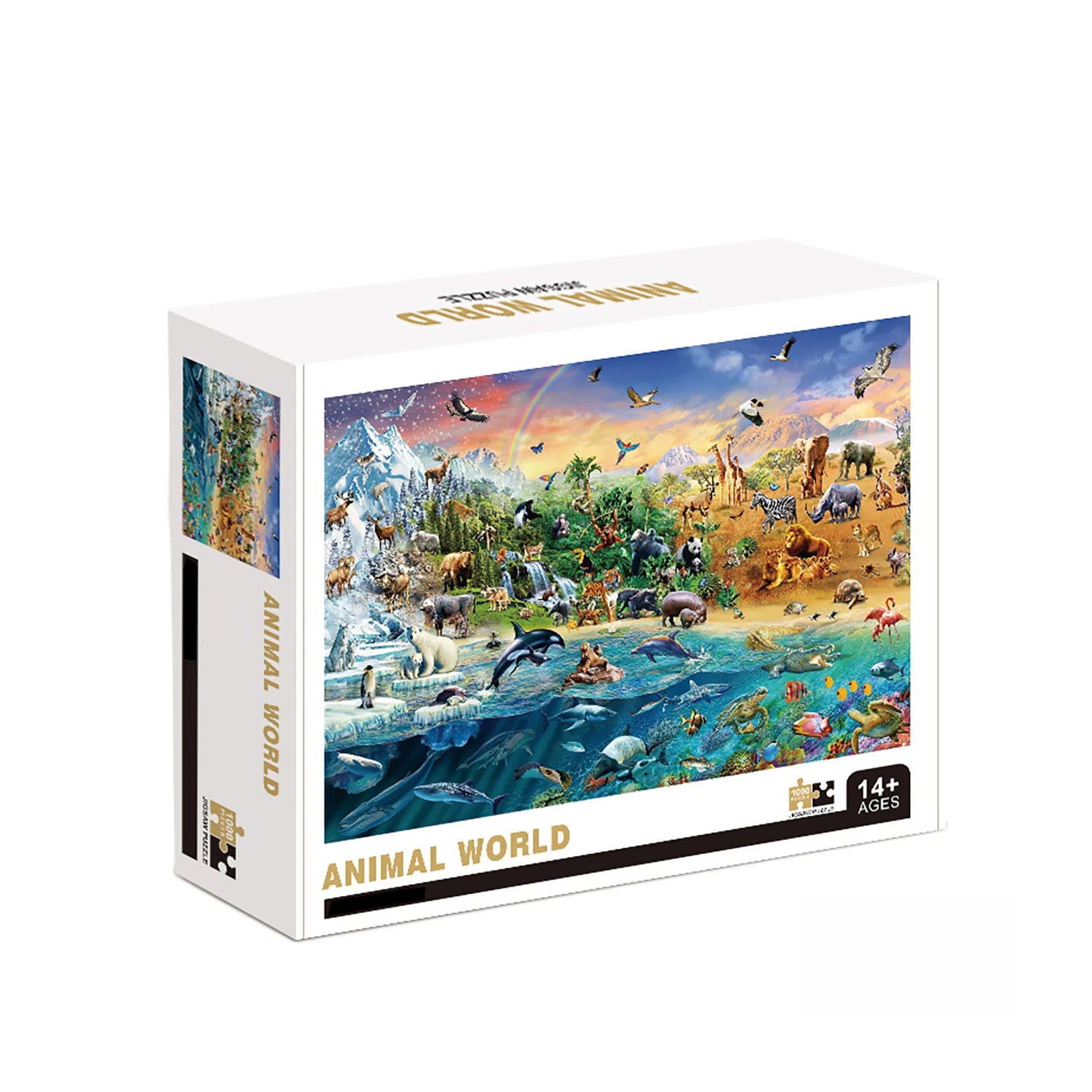 1000 Teile Puzzle - Tierwelt
