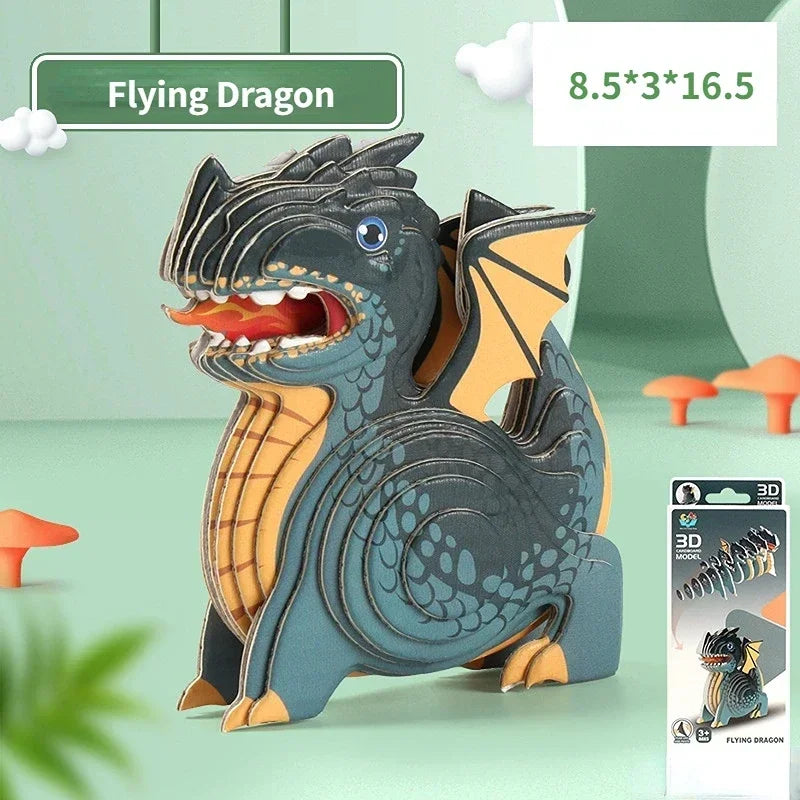3D Puzzle - Jurassic Dinosaurier