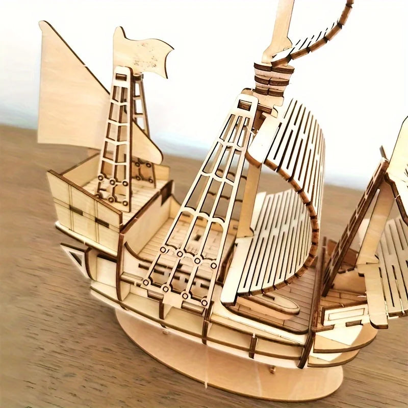 3D Holz-Puzzle - Schiffsmodell