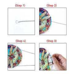 Sonnenfänger - Galaxie-Katze mit Schmetterling