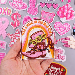 Bügelaufkleber - Cowboy