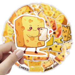 Sticker‑Set - Käse Meme‑Sticker (10‑50 Stk.)