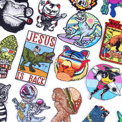 Bügelaufkleber - Jesus‑Schrift