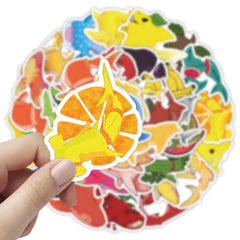 Sticker‑Set - Obst & Hai Fun‑Sticker (10‑54 Stk.)