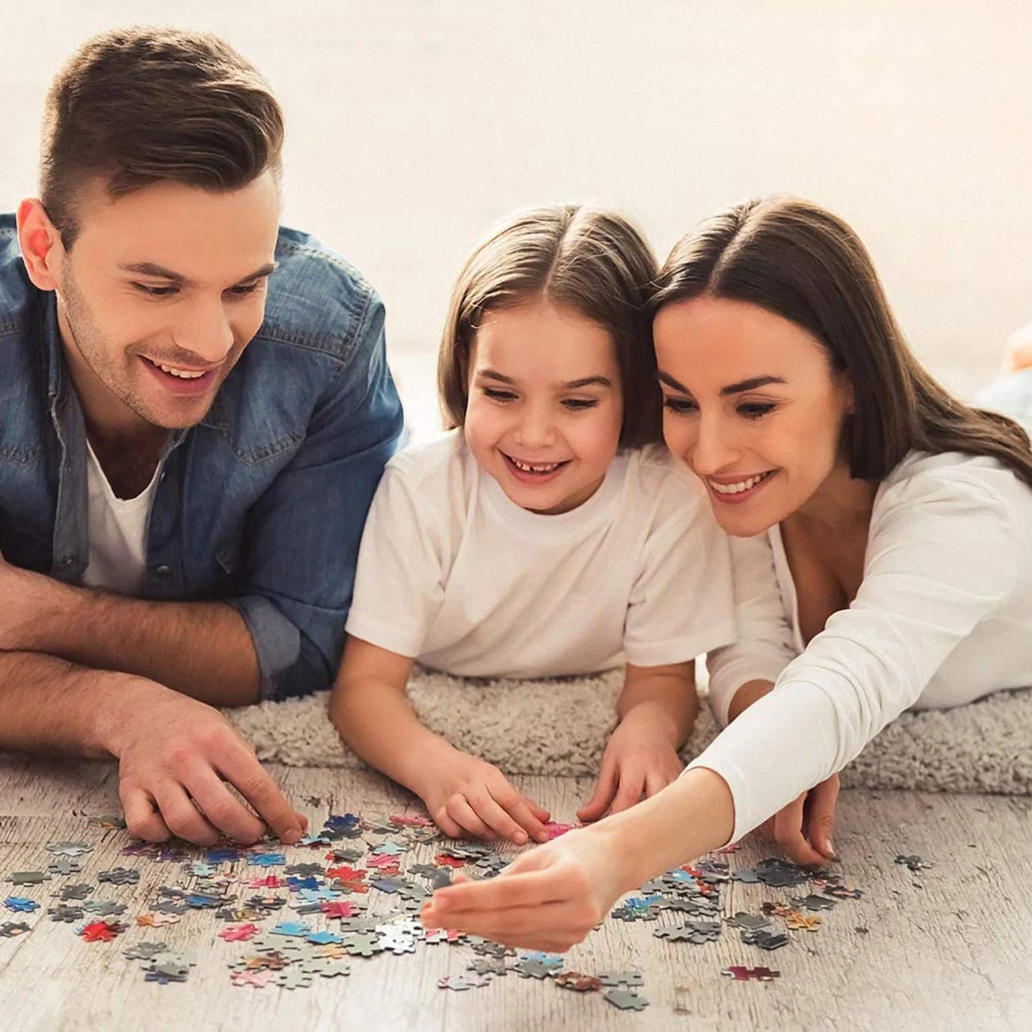 1000 Teile Puzzle - Mittelmeerhafen