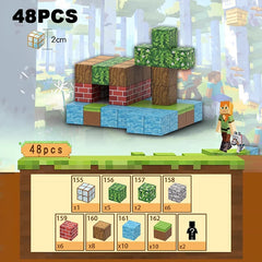 Magnetische Bausteine - Magnet‑Welt Komplett‑Set