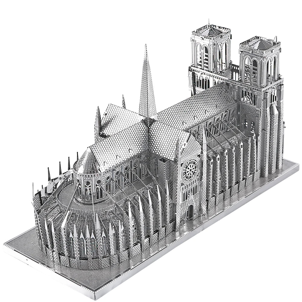 3D Metall-Puzzle - Notre Dame