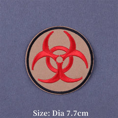 Bügelaufkleber - Hippie‑Motiv