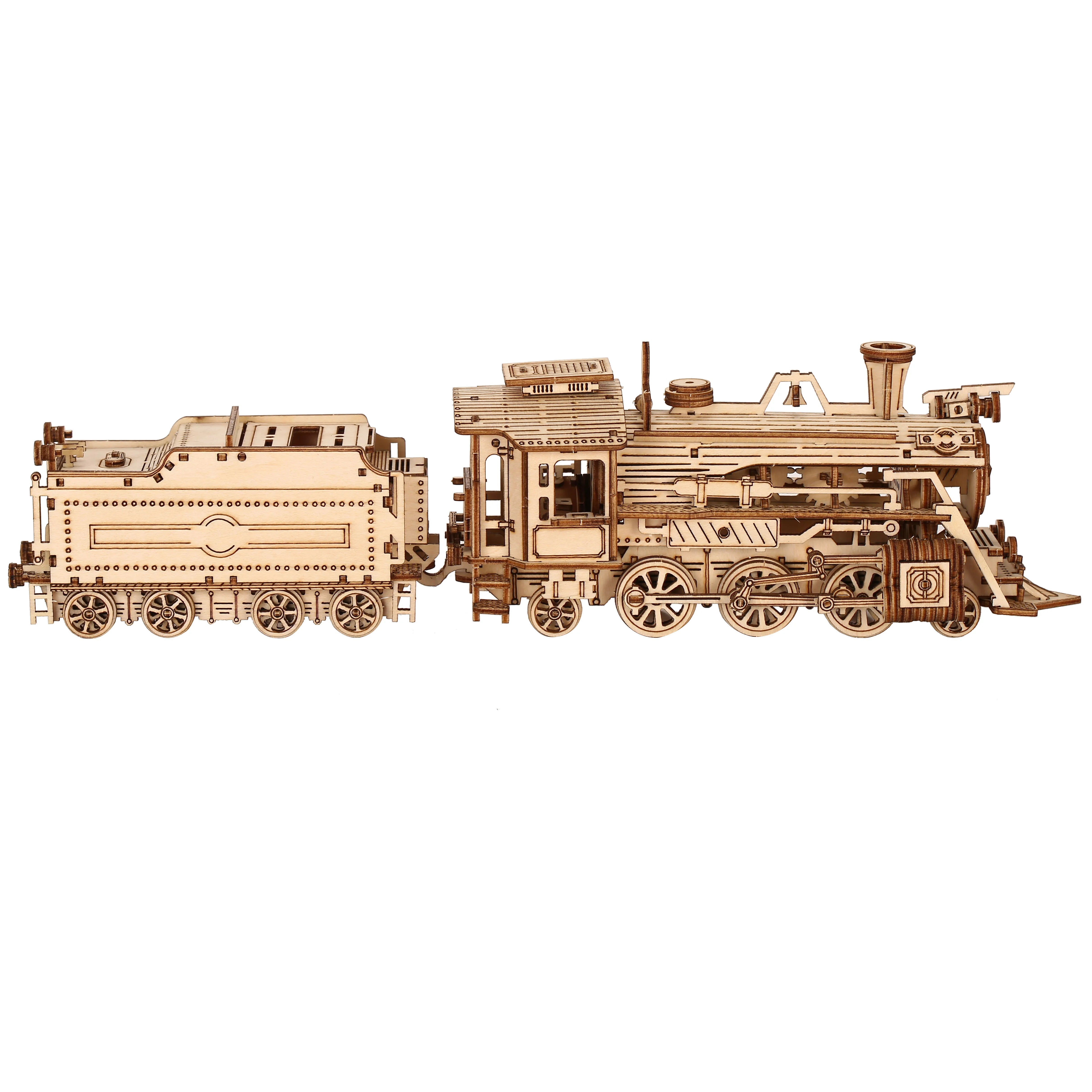 3D Holz-Puzzle - Lokomotive