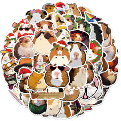 Sticker-Set - 50 Meerschweinchen