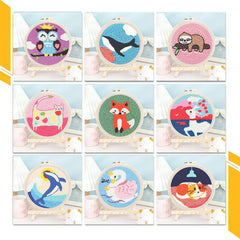 Knüpfset - Tier-Gemälde