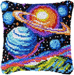 Knüpfset - Einfaches Muster für Kissen