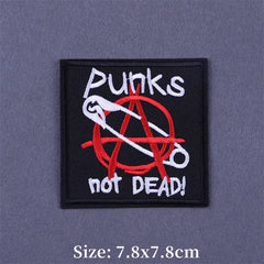 Bügelaufkleber - Hippie‑Motiv