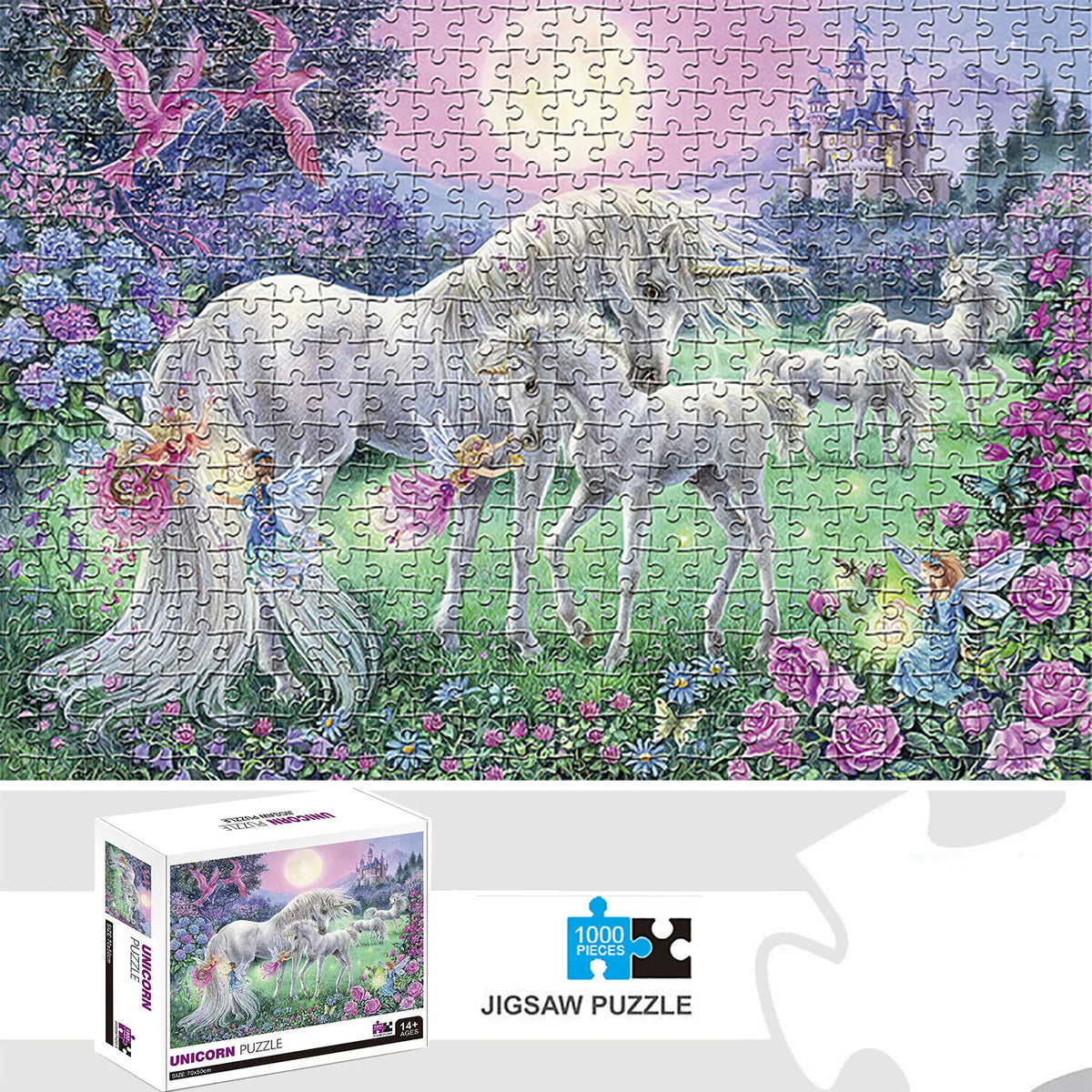 1000 Teile Puzzle - Muscheln