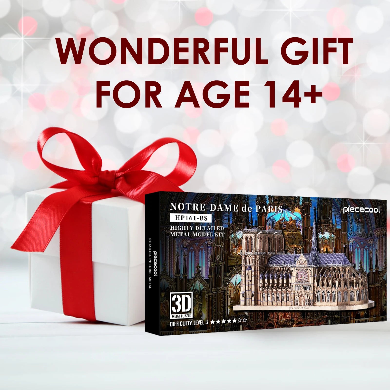 3D Metall-Puzzle - Notre Dame