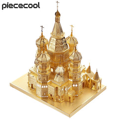 3D Metall-Puzzle - Basilius-Kathedrale