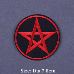 Bügelaufkleber - Hippie‑Motiv