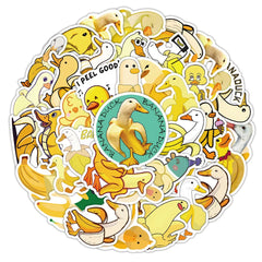Sticker-Set - Bananen und Enten (10/30/54 Stück)