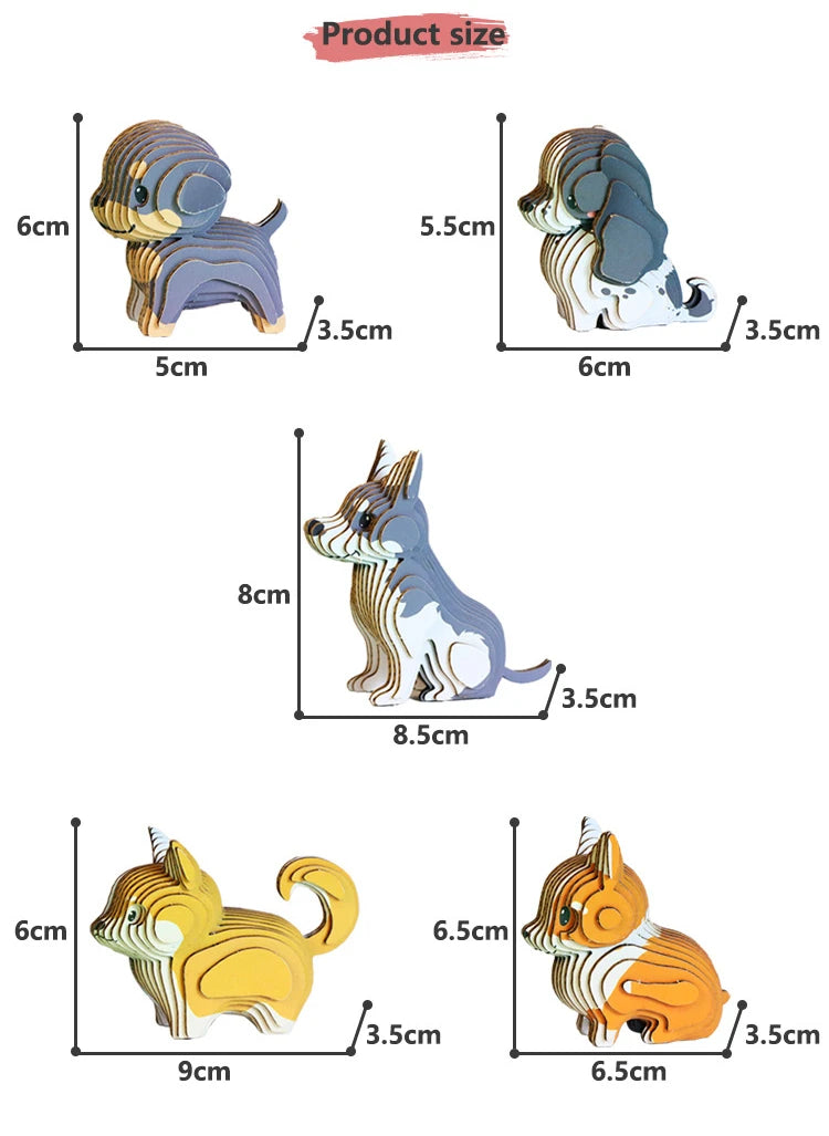 3D Metall-Puzzle - Insekten-Brosche
