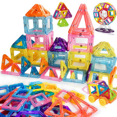 Magnetbausteine - 64-184 Teile Mini-Set für Kinder