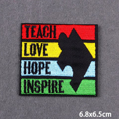 Bügelaufkleber - Power Schrift