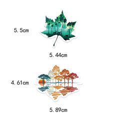 Sticker-Set - 50 Wald und Tiere