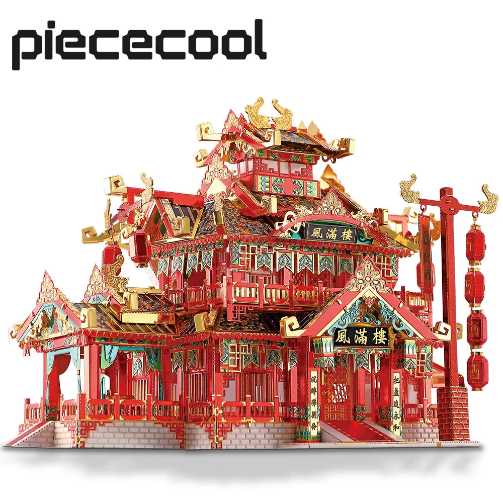 3D Metall-Puzzle - Chinesisches Restaurant