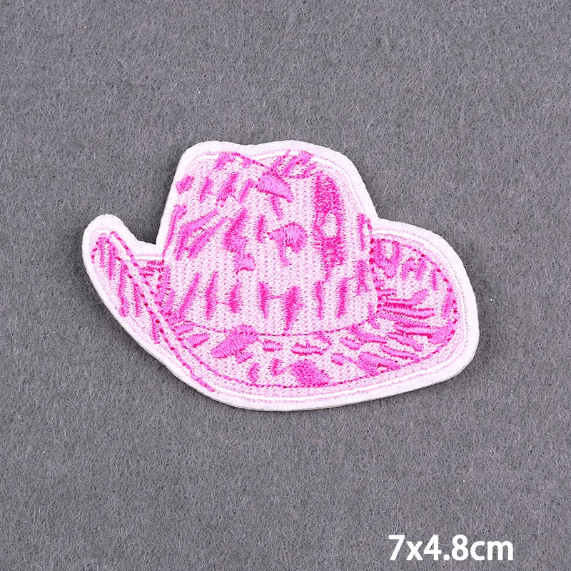 Bügelaufkleber - Cowboy