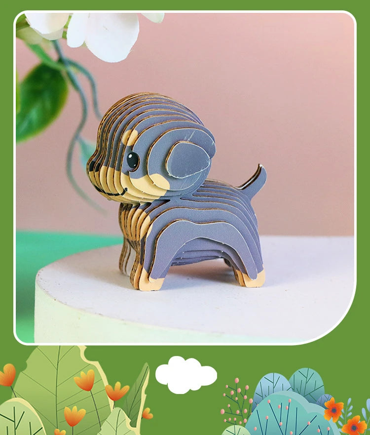 3D Metall-Puzzle - Insekten-Brosche