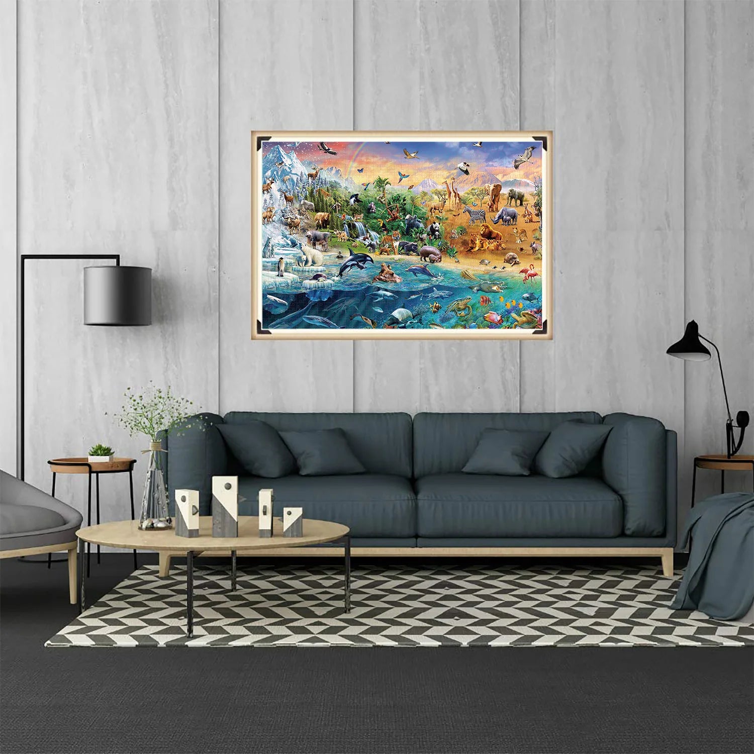 1000 Teile Puzzle - Tierwelt
