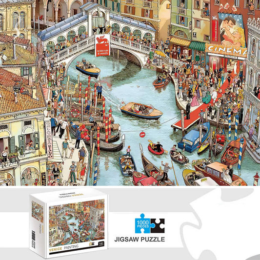 1000 Teile Puzzle - Ägäisches Meer