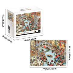 1000 Teile Puzzle - Ägäisches Meer