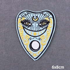 Bügelaufkleber - Schädel