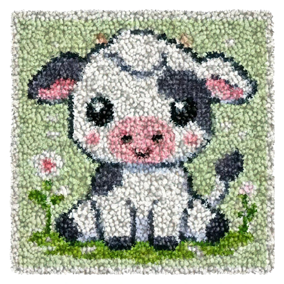 Knüpfset - Schildkröte & Koala Knüpfteppich‑Set