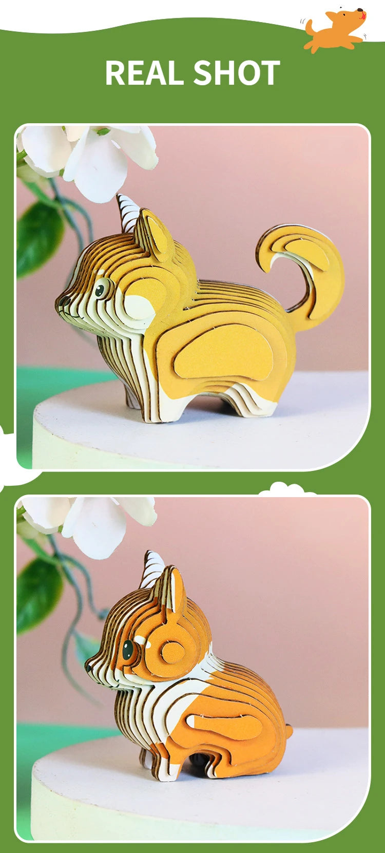 3D Metall-Puzzle - Insekten-Brosche