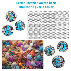 1000 Teile Puzzle - Farbverlauf Mandala
