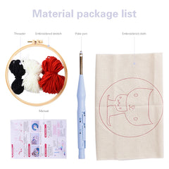 Stanznadel Stickset - Chinische Momente