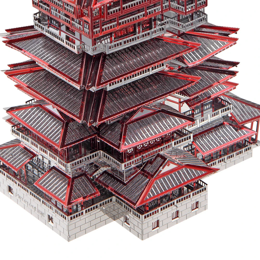 3D Metall-Puzzle - Yuewang Turm